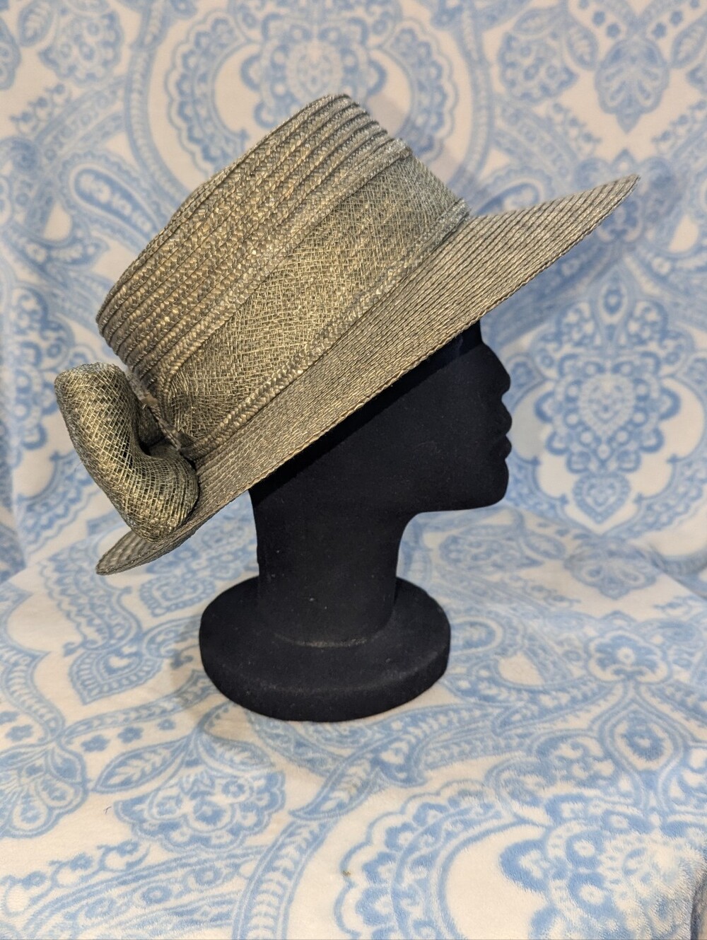 Straw Wide-Brim Sun Hat